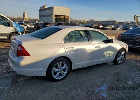 2012 Ford Fusion Se z USA, uszkodzony, nr VIN 3FAHP0HA3CR238642